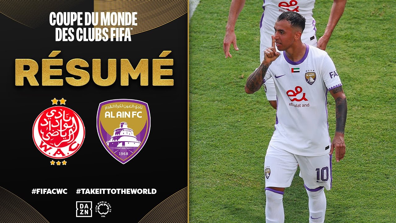 Wydad Casablanca vs. Al Ain - Coupe du Monde des Clubs ⚽