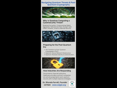 CSTGIA W8 2025 Navigating Quantum Threats & Post-Quantum Cryptography