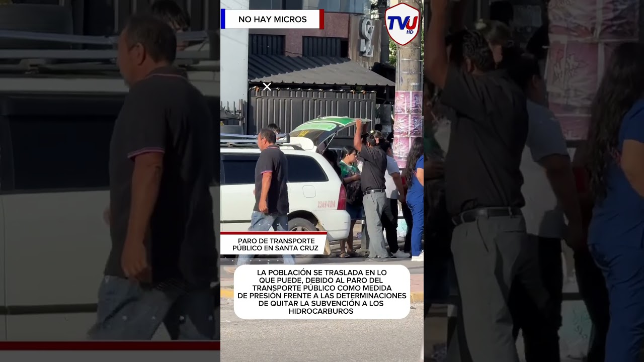 Transporte paralizado: conductores en paro 🚌