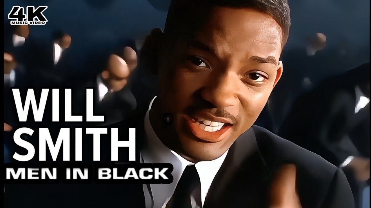 [4K] Will Smith - Men In Black (Music Video)