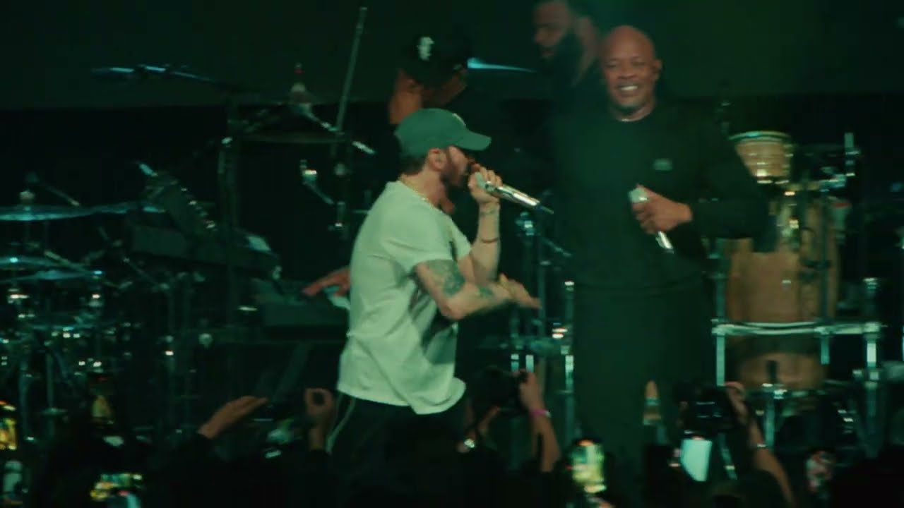 Eminem & Dr. Dre Perform 'Forgot About Dre' Live – Must-See Rap Classic 🎤