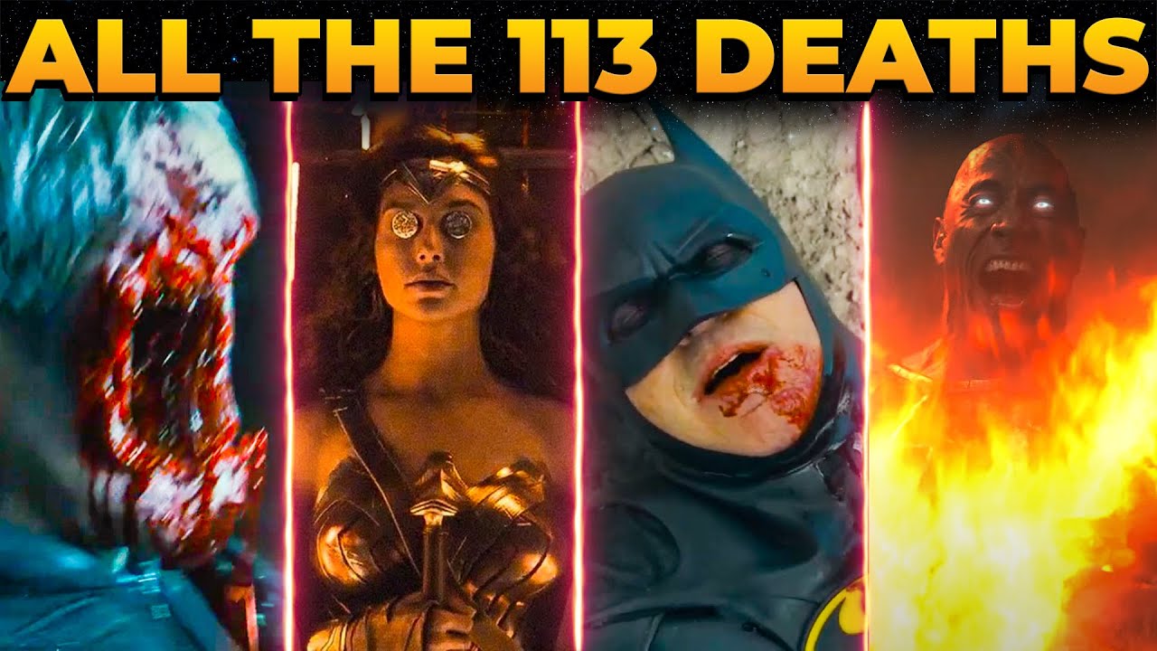 All 113 Complete List of All 113 DCEU Character Deaths ⚰️