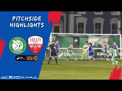 Pitchside Highlights | Bray Wanderers 2-1 Treaty United | 19.04.24