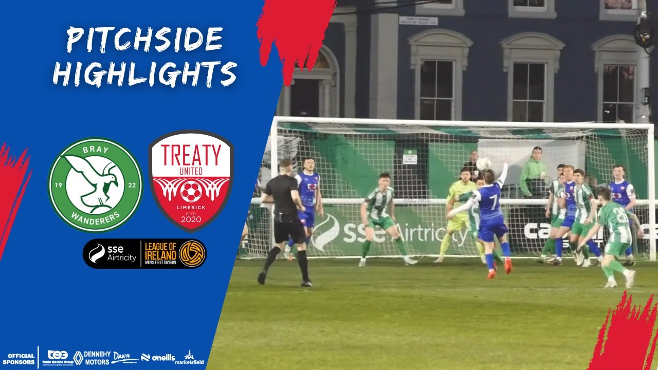 Exciting Pitchside Highlights: Bray Wanderers 2-1 Treaty United 🏟️ | 19.04.24