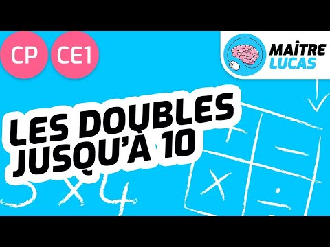 Les doubles jusqu'à 10 CP - CE1 - Cycle 2  - Maths
