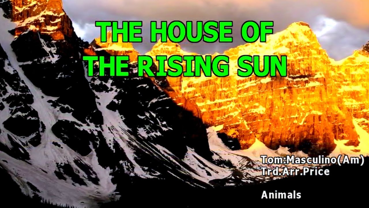Karaoke: The House of the Rising Sun - The Animals 🎤