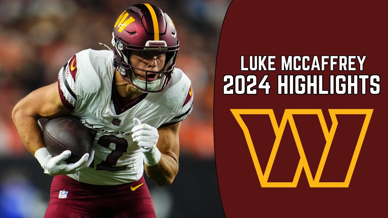 Luke McCaffrey's Exciting Midseason Highlights | NFL 2024-2025 🔥