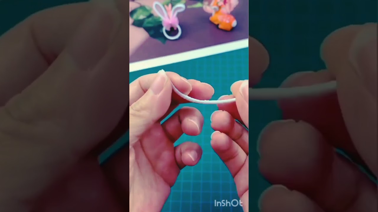 DIY Bunny Rings with Mask 🎀