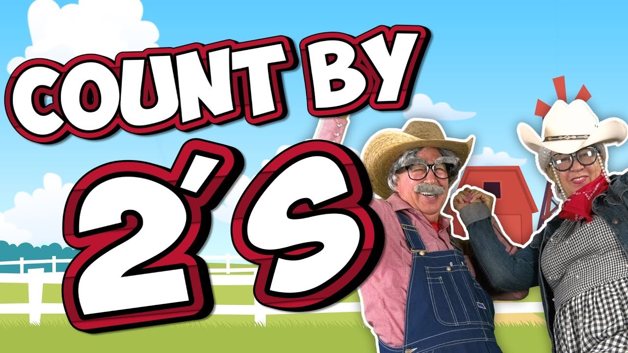 Farm Fun: Count by 2's with Grandma & Grandpa 🚜