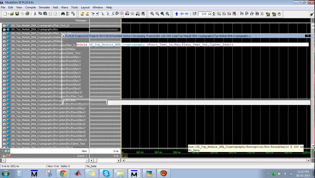 Innovative VLSI Implementation of DNA Cryptography with Quantum Key Exchange | IEEE Final Year Project