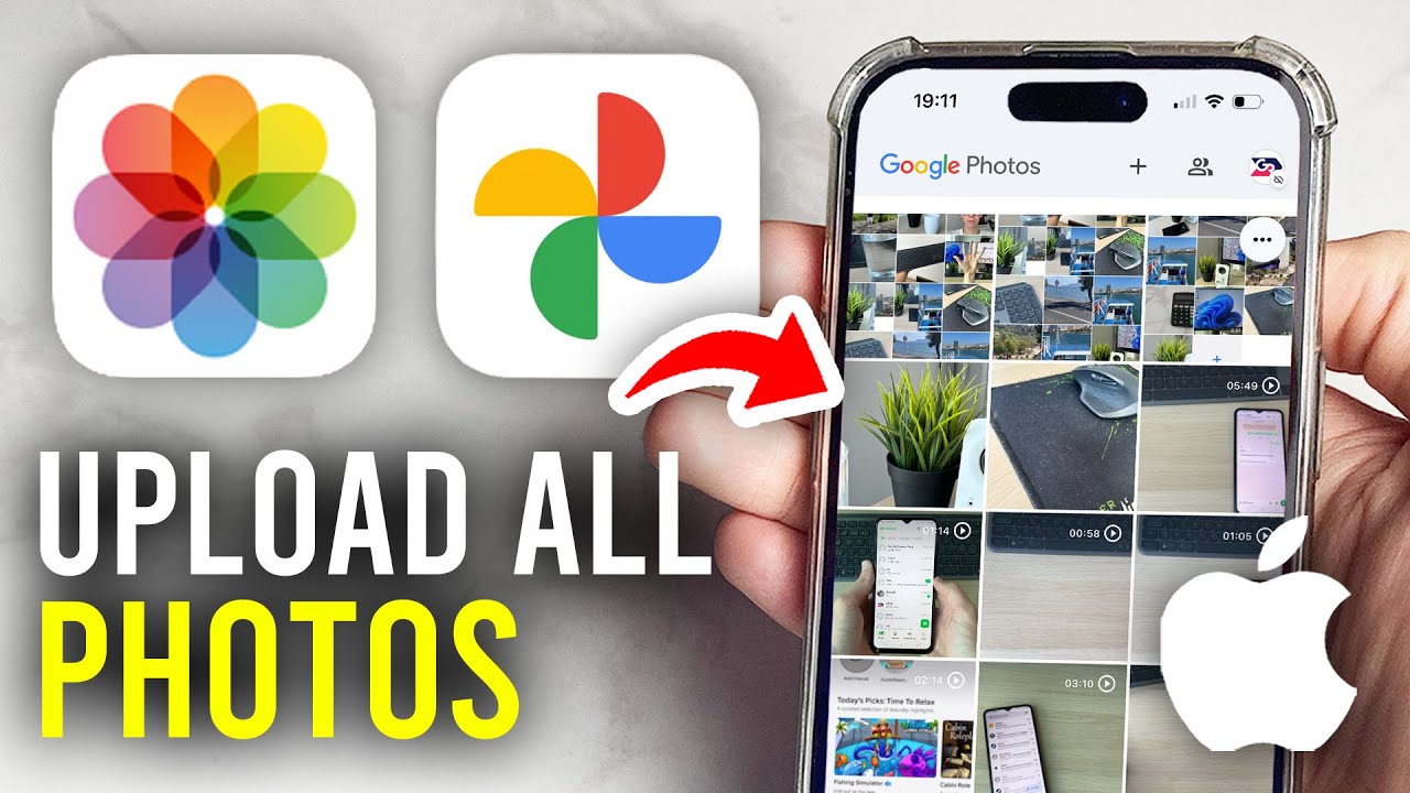 Upload All iPhone Photos to Google Photos πΈ
