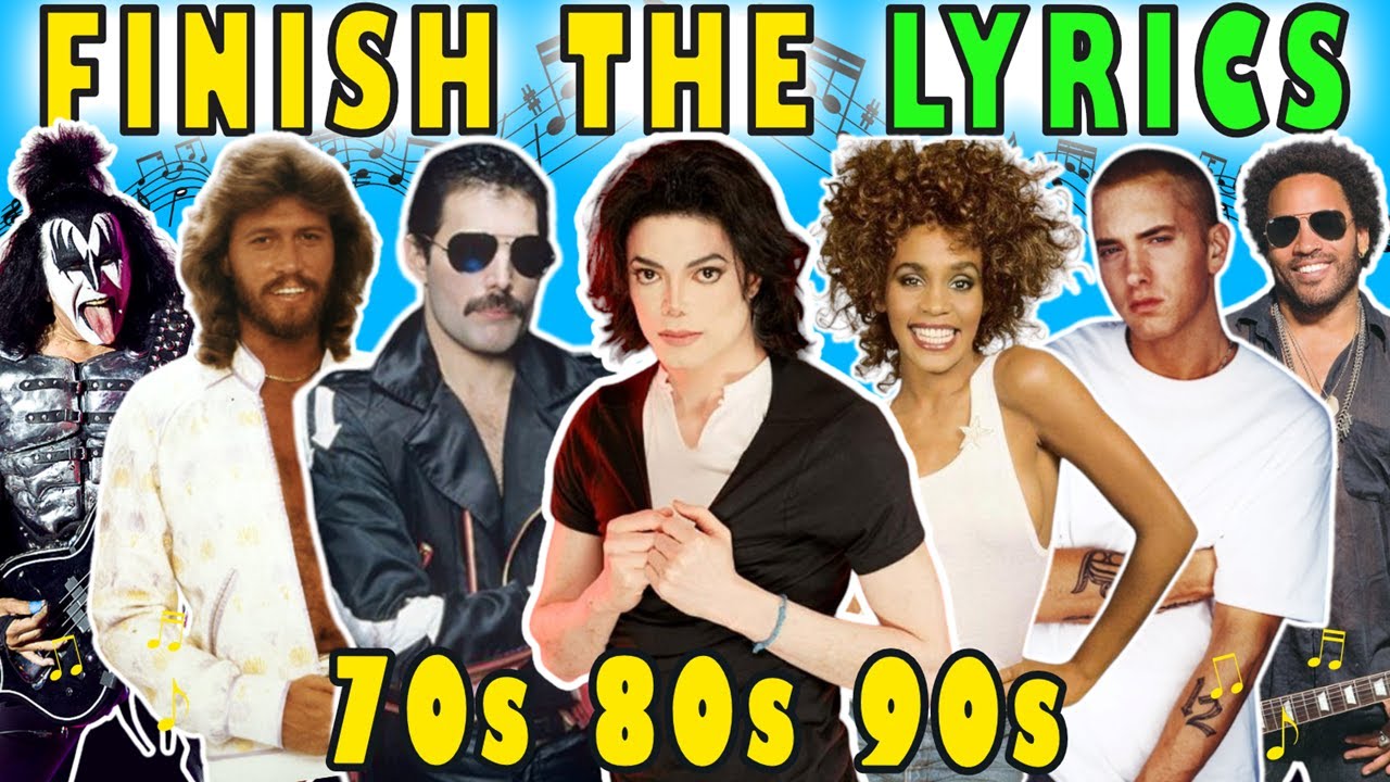 Finish Lyrics: 70s, 80s & 90s Hits ๐ถ