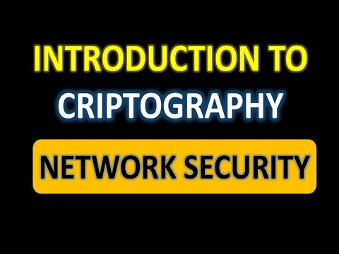 INTRODUCTION TO CRYPTOGRAPHY AND NETWORK SECURITY IN HINDI || NETWORK SECURITY || GATE || UGC NET ||