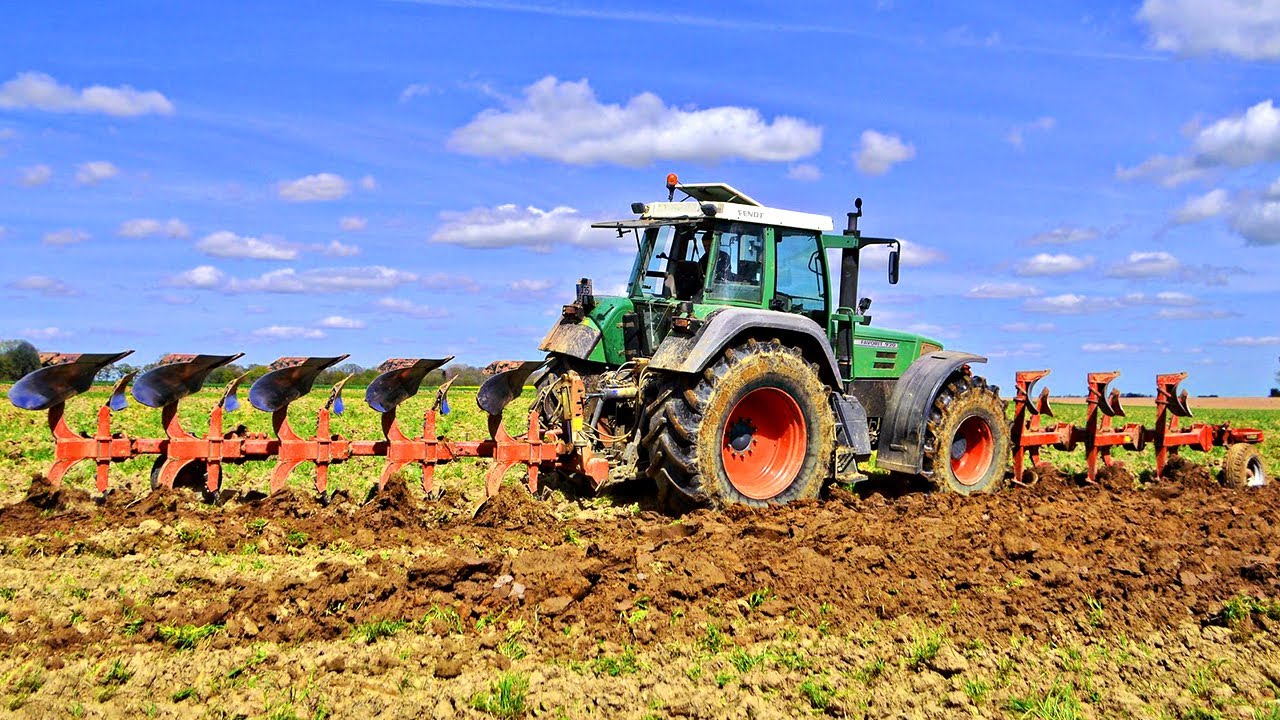 Fendt 920 Vario & Amazone Katros Disc Rake 🚜
