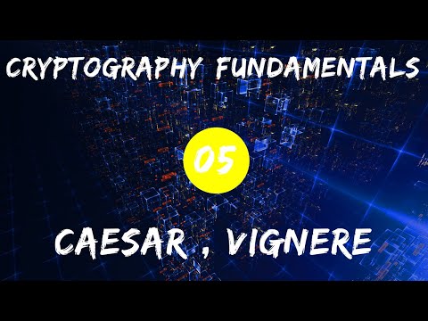 Cryptography Fundamentals - 05 Substitution Ciphers