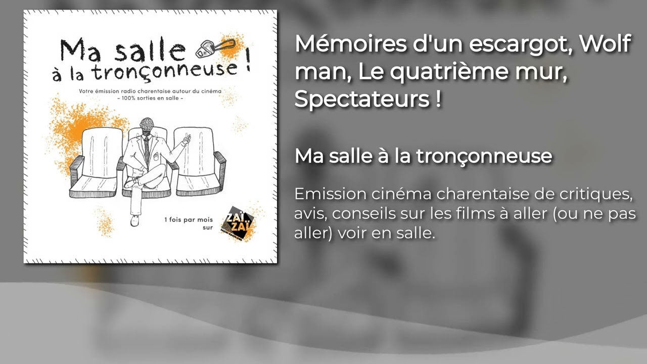 Critiques Cinéma : Mémoires d'un Escargot & Plus 🎬