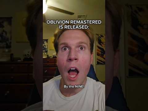 OBLIVION REMASTERED IS RELEASED #shorts