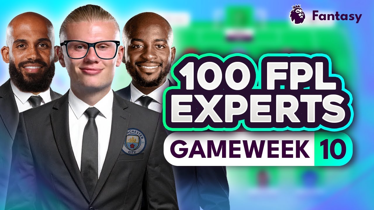 FPL GW10: Top Transfer Trends & Expert Captain Picks 🏆 | Insights from 100 Fantasy Football Pros