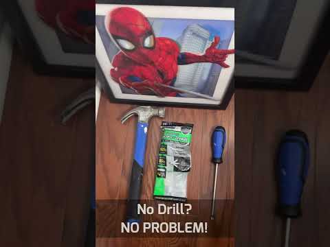 Install Plastic Drywall Anchors Without a Drill 🛠️