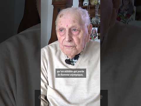 JO-2024: Charles Coste portera la flamme olympique à 100 ans