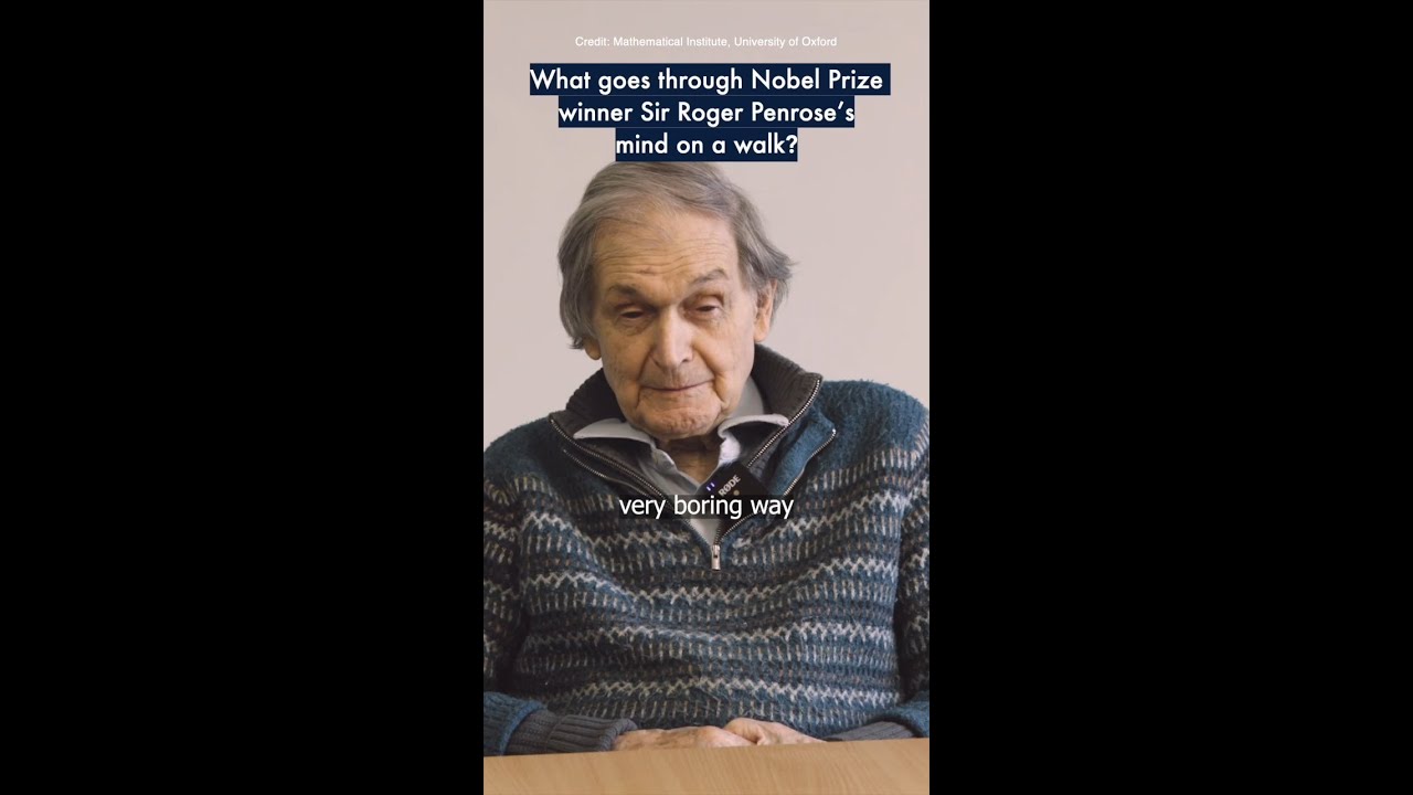 Inside the Mind of Nobel Laureate Sir Roger Penrose: How He Uses Math Daily 🧠