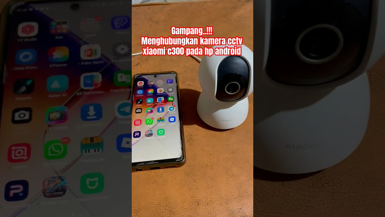 Cara Sambungkan CCTV Xiaomi C300 ke HP 📱