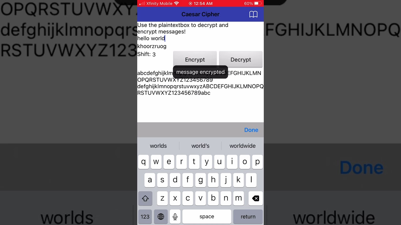 Caesar Cipher App for Easy Coding 🔐