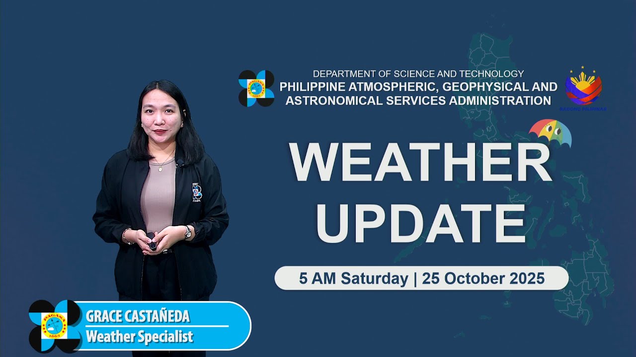 October 25, 2025 Weather Update: Saturday Forecast ☀️