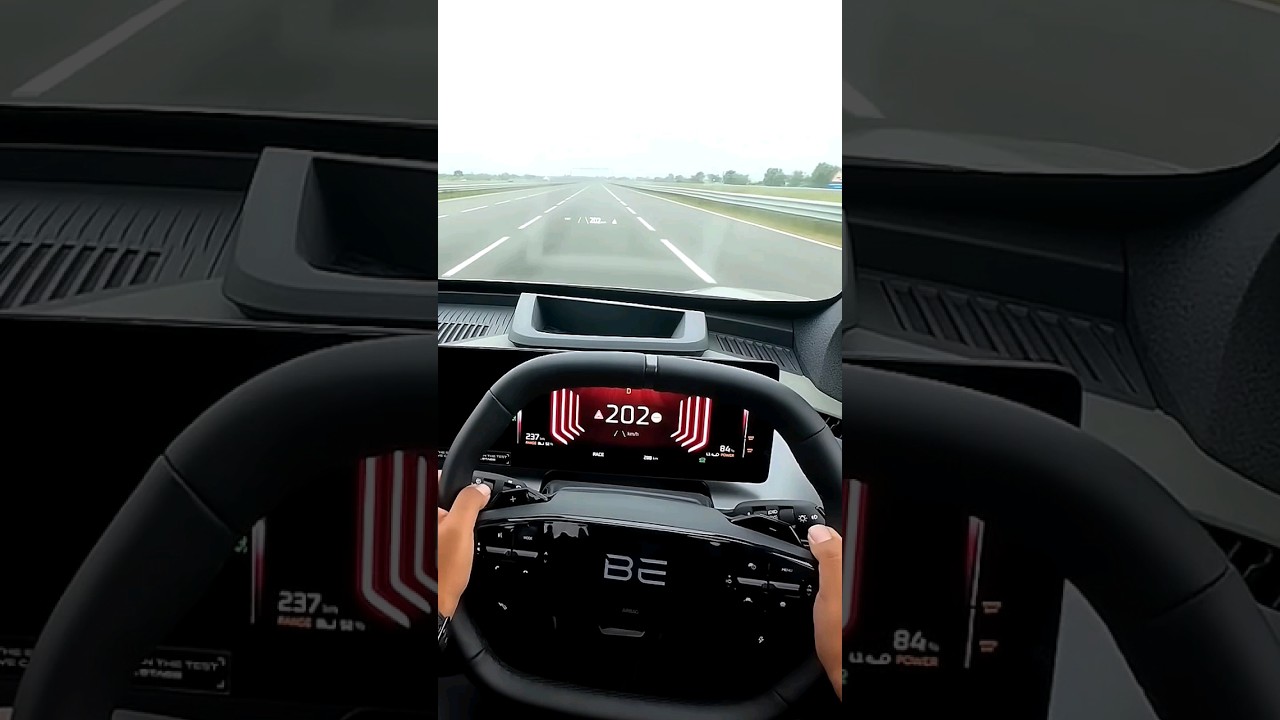 BE 6e on Mahindra's High-Speed Test Track 🚗