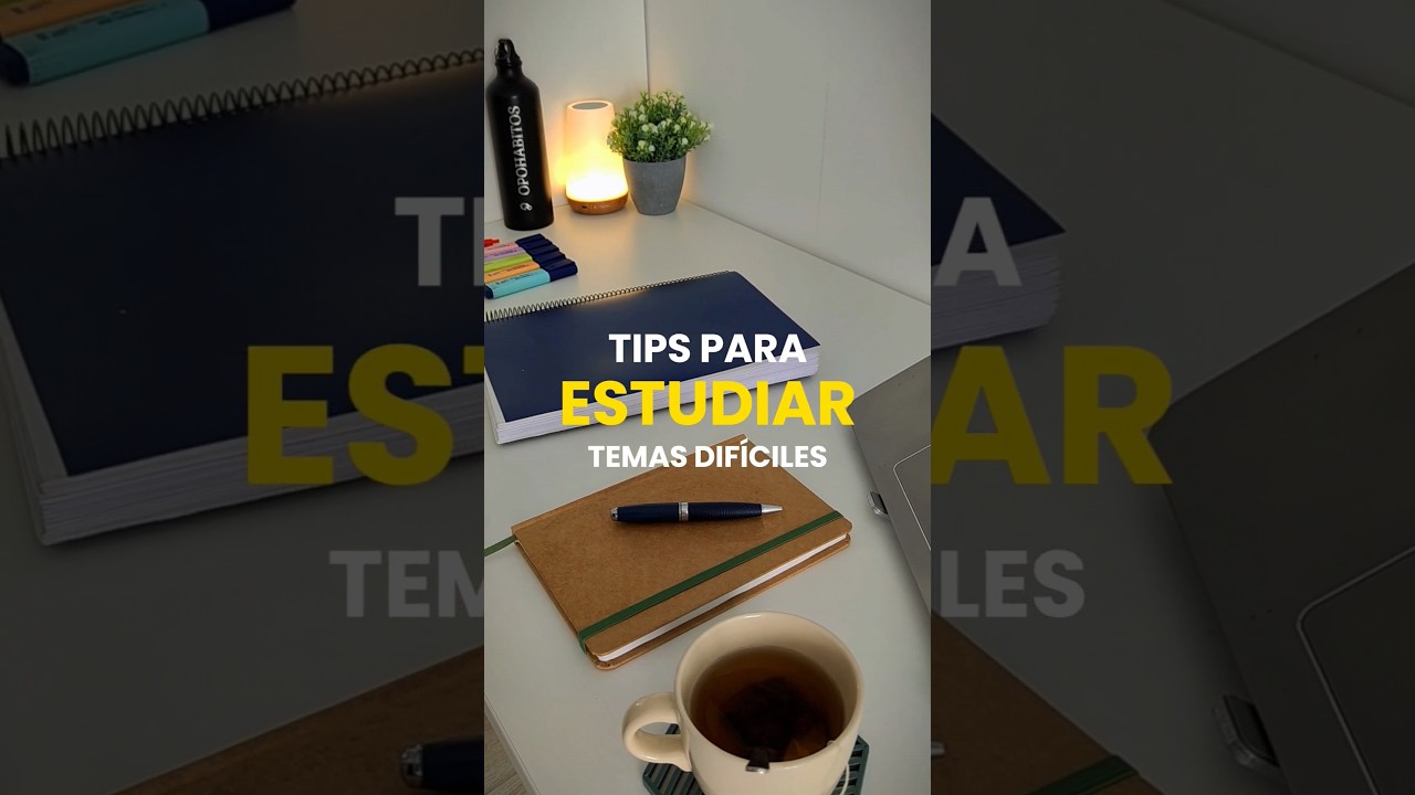 Consejos para estudiar temas largos y complejos 📚