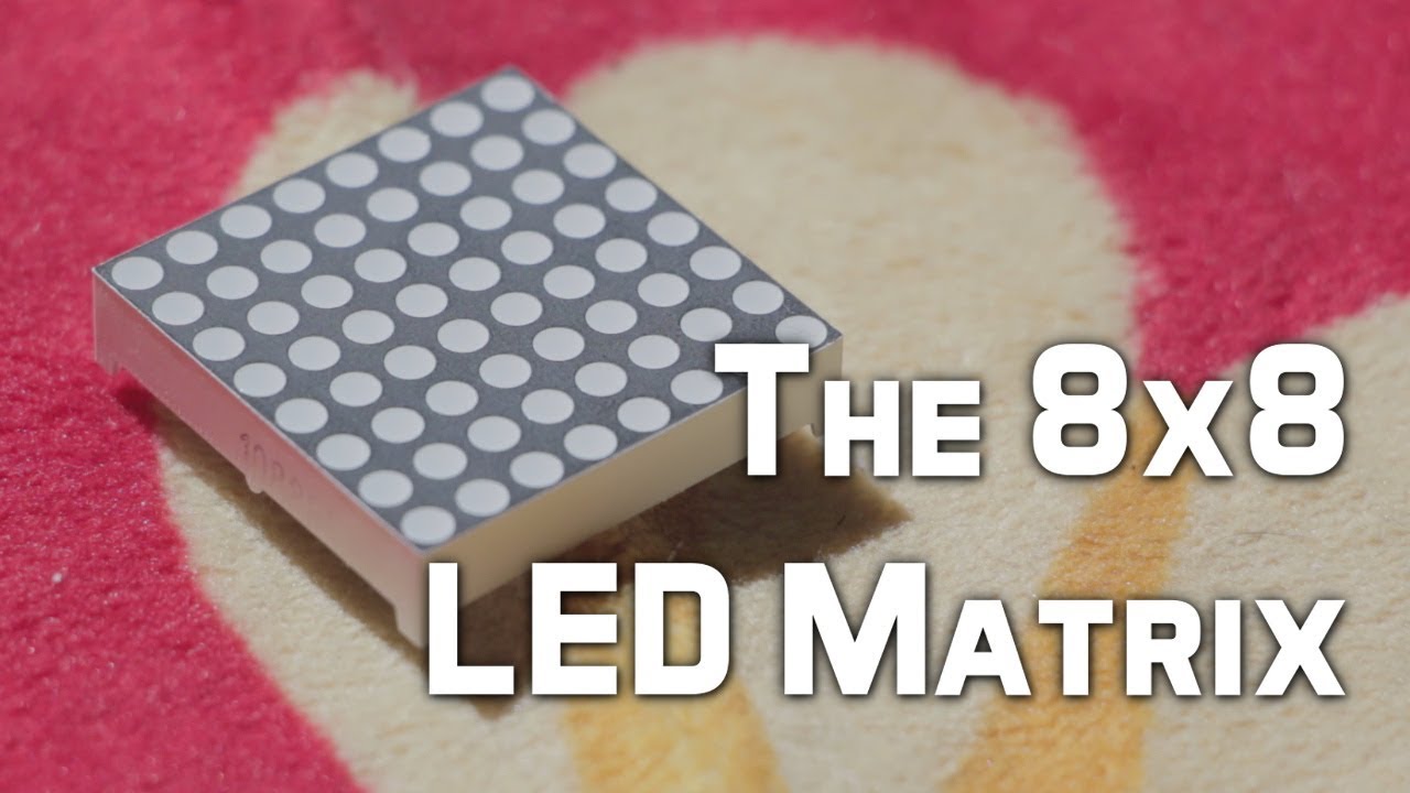 8x8 LED Matrix for Arduino 🚀
