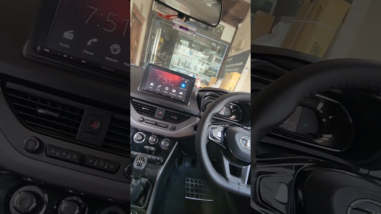 Seamless Sony XAV-AX8000 Android Auto & CarPlay Installed in Tata Nexon 🚗