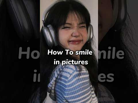 How To Smile Perfectly in pictures #aesthetic
