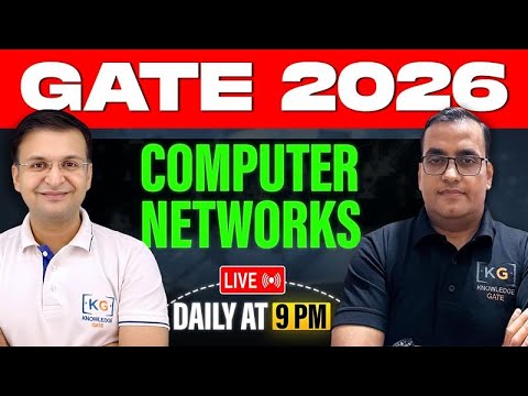 Subnets Part-2 in Computer Networks | GATE 2026 CN Lecture | KnowledgeGate Live 9PM