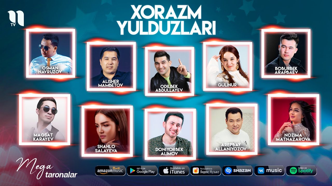 Xorazm Yulduzlari To'plami - 2 (Albom Dasturi) 🎶