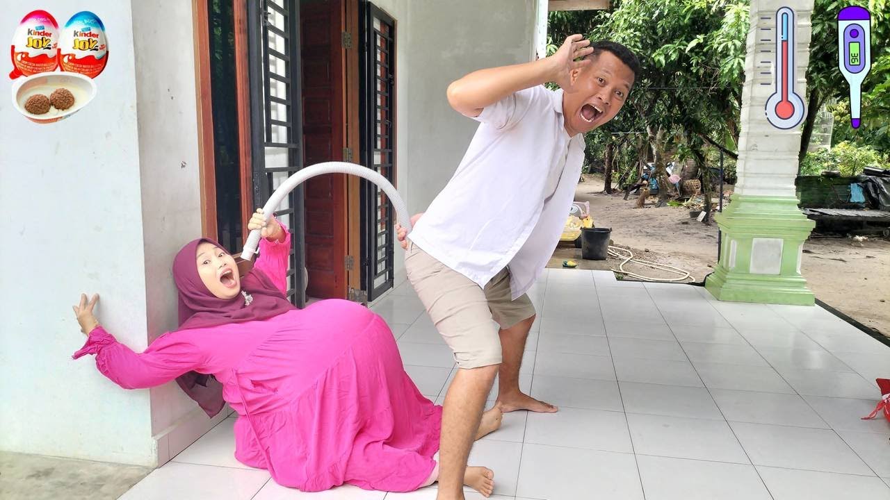 Lucu Banget! Ibu Hamil Melahirkan dengan Kentut Ajaib 😂