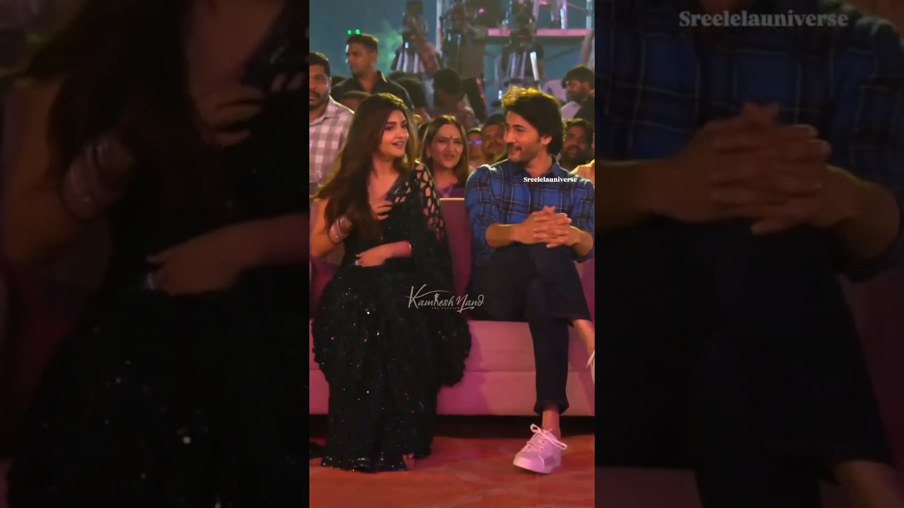 Mahesh Babu & Sree Leela's Epic Mass Dance Performance 💃