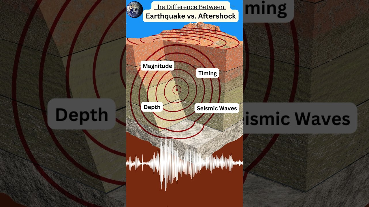 Earthquake vs. Aftershock: Key Differences You Need to Know 🌍