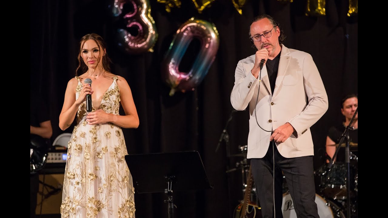 Kamila Nývltová a Marian Vojtko na narozeninovém koncertě 🎶