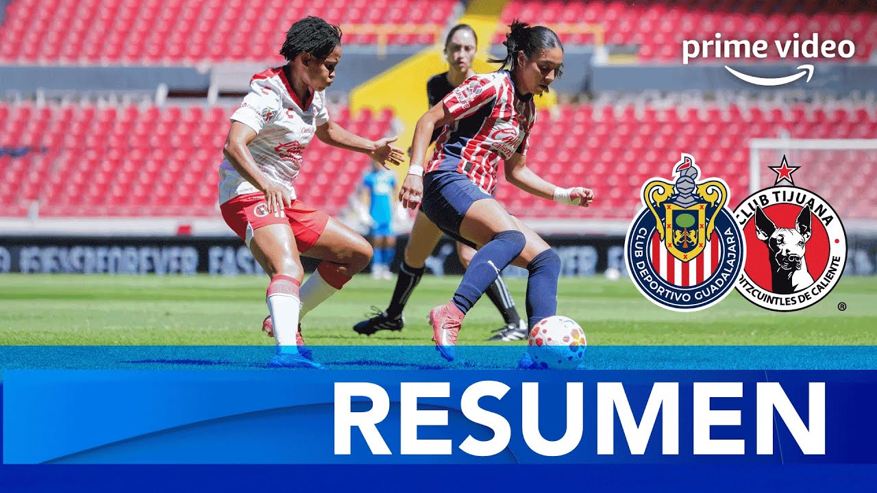 Resumen y Goles: Chivas Femenil derrota a Tijuana en la Jornada 12 del Apertura 2025 ⚽