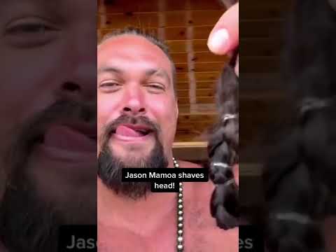 Jason Momoa Shaved his hair#shorts