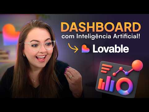 Dashboard pronto em SEGUNDOS com IA usando o Lovable