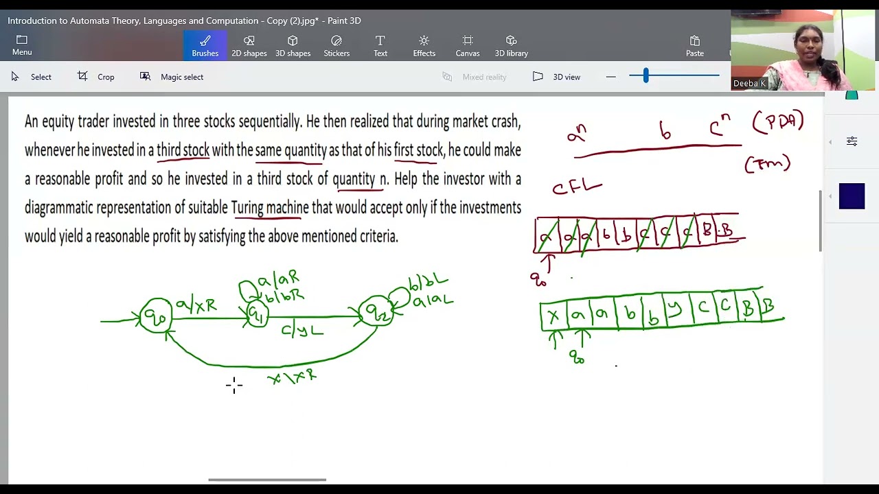 Mastering Turing Machine Construction: Scenario-Based Example for Beginners 🤖