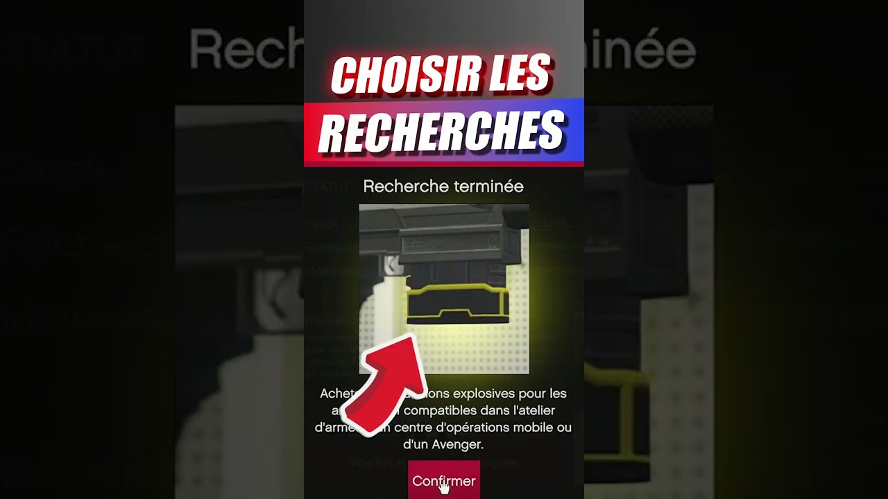 Choisir les recherches MKII du bunker GTA Online 🔧