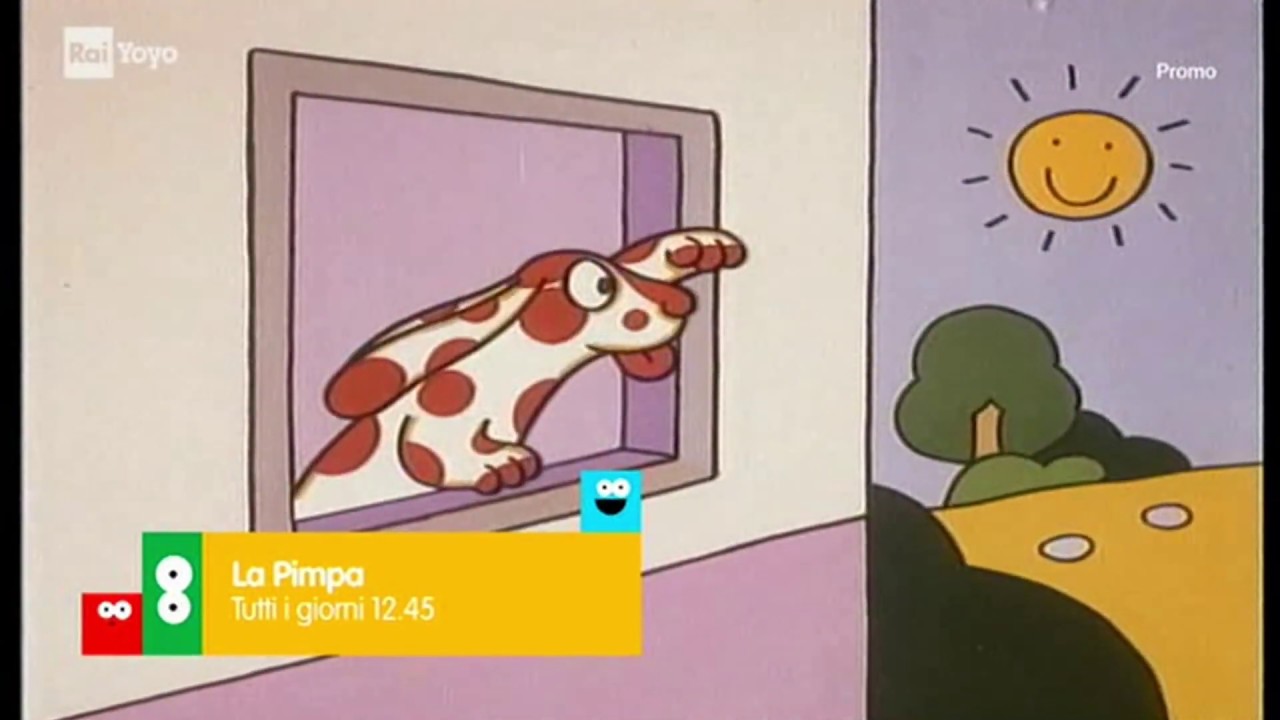 Promo TV La Pimpa Tutti i Giorni alle 12:45