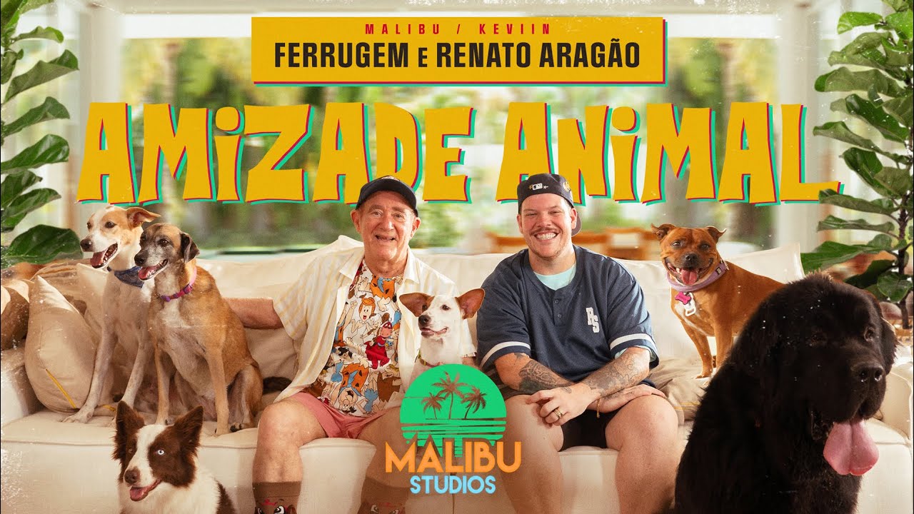 Ferrugem & Renato Aragão Shine in 'Amizade Animal' Official Music Video 🎶