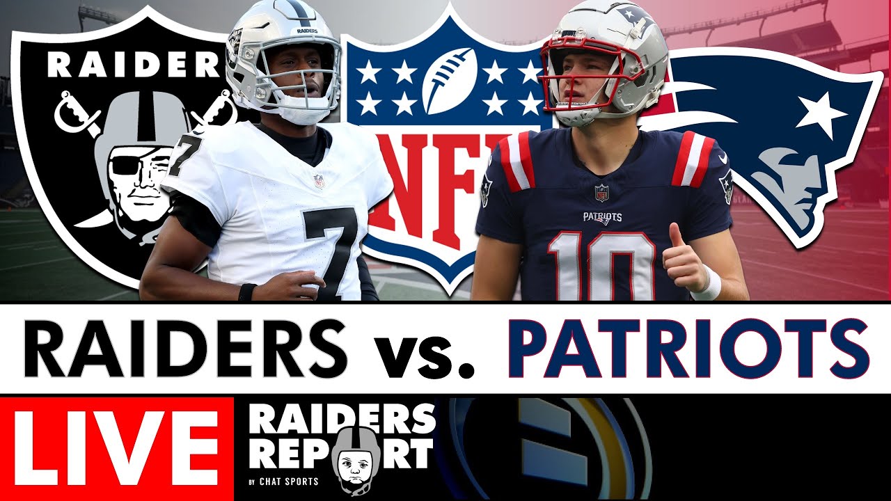 Raiders vs. Patriots Live Stream & Scoreboard 🏈