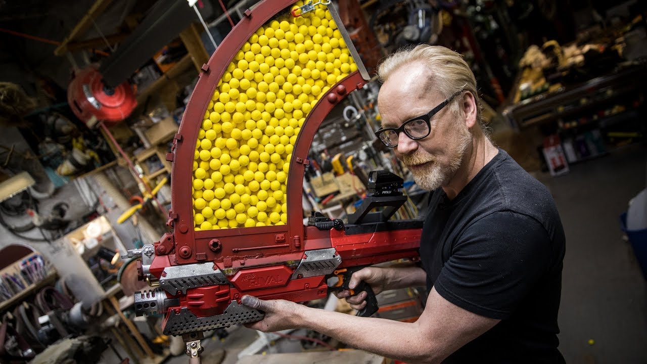Adam Savage's 1000-Shot NERF Blaster Build 🛠️