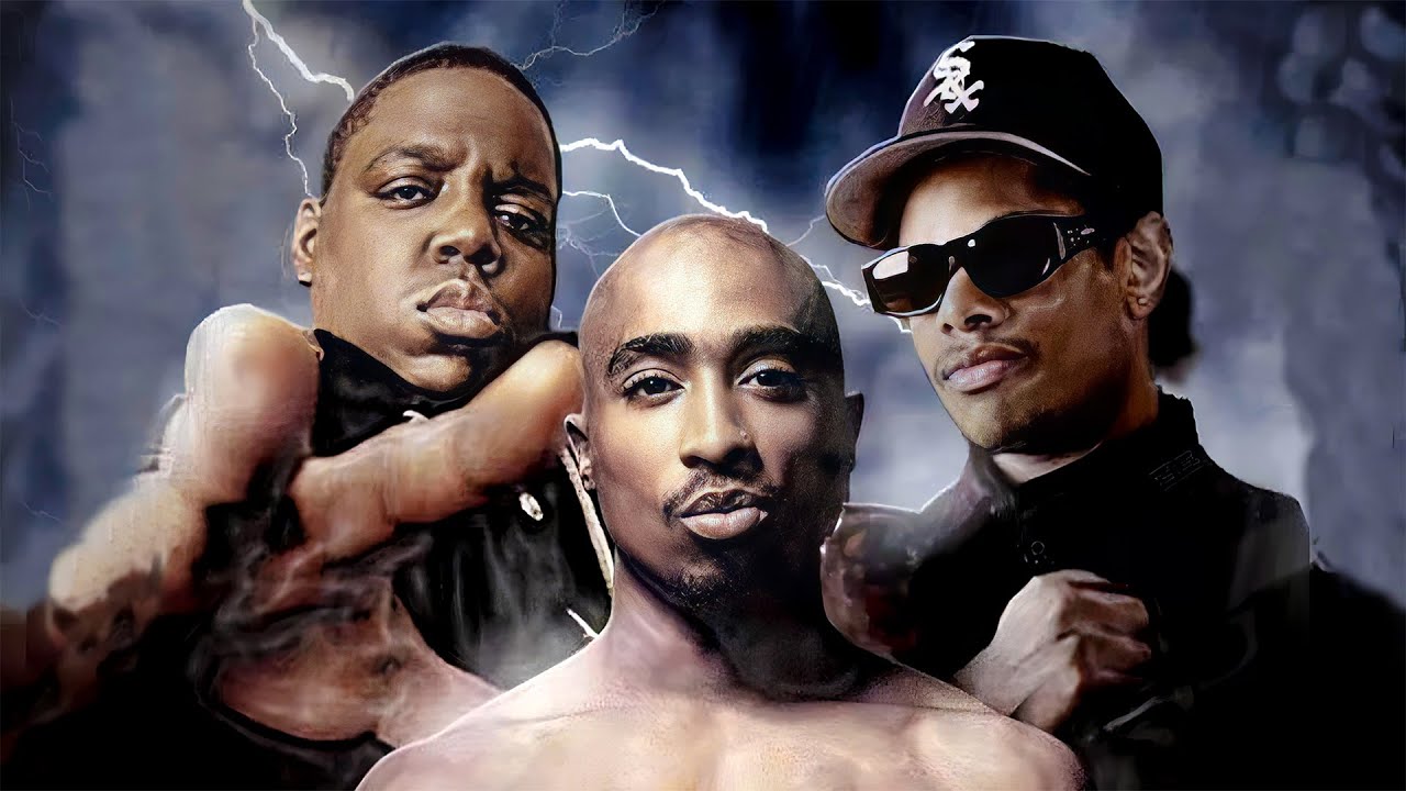 Gangsta Rap Legends Unite: 2Pac, Ice Cube & More in Epic MEGA MIX 🎤