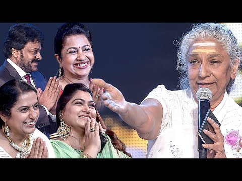 Legendary Singer S. Janaki Recollects Lovely Memories With Chiranjeevi, Radhika, Kushboo & Suhasini